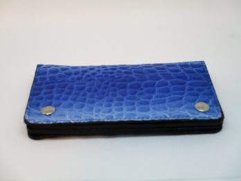 Portafogli cocco blu