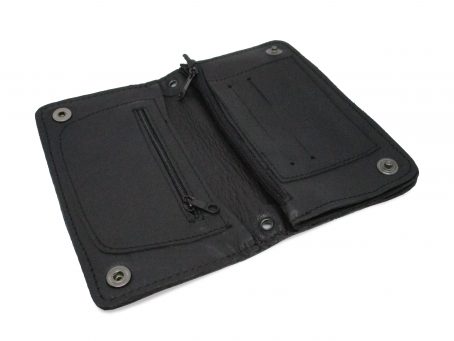 Portafogli dipinto teschio vacca