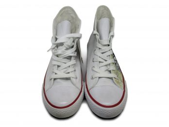 Scarpe dipinte mummia iron