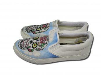 Scarpe dipinte sugarskull