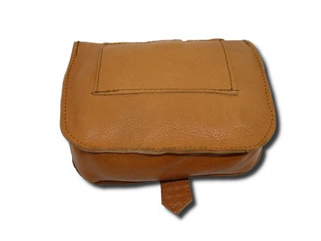 borsello da cintura beige intreccio