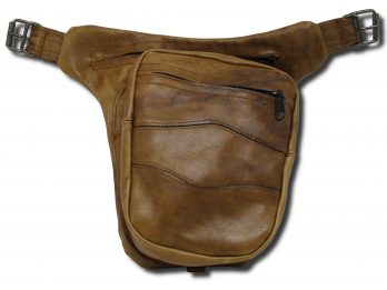 Borsello fianco marrone chiaro