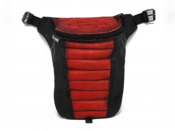 Borsello da gamba rosso nero