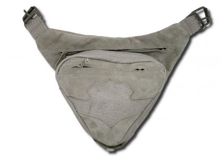 borsello triangolare scudetto beige